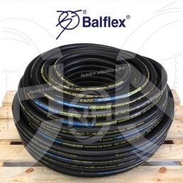   1SC PLUS DN08=5/16" 260BAR KOPÁSÁLLÓ HIDRAULIKA TÖMLŐ (BALFLEX BALPAC SHARK SKIN)