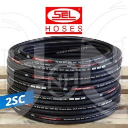 2SC DN06=1/4" 400BAR FURTUN HIDRAULIC TWIN CU INSERTIE METALICA - 2SCT-06SE