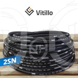 2SN DN20=3/4" 215BAR FURTUN HIDRAULIC (TEKNO HOSE) - 2SN-20TH