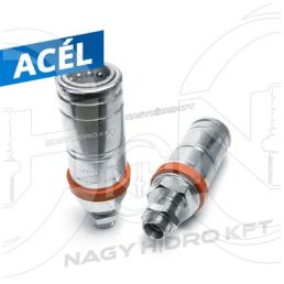 M18x1,5 24ˇ 12L DN12 CUPLA RAPIDA, MAMA, FILET EXTERIOR LUNG CU PIULITA,ISO 7241 A, TIP PUSH-PULL (FASTER) - 3CFHF087_1815_F