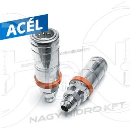 3/4" UNF DN12 CUPLA RAPIDA, FILET EZTERIOR LUNG CU PIULITA, MAMA, ISO 7241 A, TIP PUSH-PULL (FASTER) - 3CFHF14_34UNFF