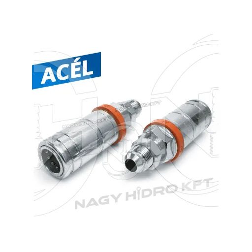 3/4" UNF DN12 CUPLA RAPIDA, FILET EZTERIOR LUNG CU PIULITA, MAMA, ISO 7241 A, TIP PUSH-PULL (FASTER) - 3CFHF14_34UNFF