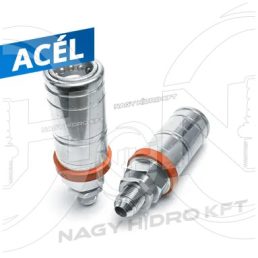 7/8" UNF DN12 CUPLA RAPIDA, FILET EZTERIOR LUNG CU PIULITA, MAMA, ISO 7241 A, TIP PUSH-PULL (FASTER) - 3CFHF14_78UNFF