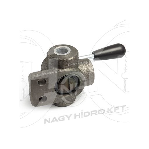 1/4" 40l/MINUT BSP DEVIATOR HIDRAULIC CU 3 CAI, INALTA PRESIUNE (DESCHIS) - 3USZB-14