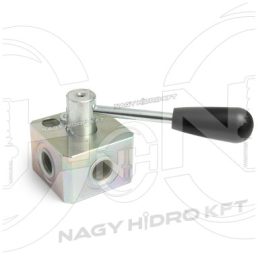 3/8" 60l/MINUT 400BAR BSP DEVIATOR HIDRAULIC CU 3 CAI, INALTA PRESIUNE (DESCHIS) - 3USZB-38-400