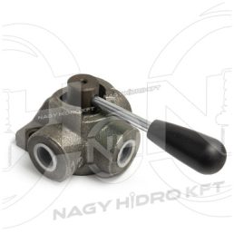 3/8" 40l/MINUT BSP DEVIATOR HIDRAULIC CU 3 CAI, INALTA PRESIUNE (DESCHIS) - 3USZB-38