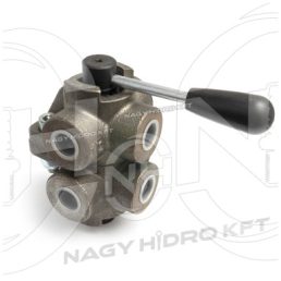 1/2" 90l/MINUT BSP DEVIATOR HIDRAULIC CU 6 CAI, INALTA PRESIUNE - 6USZB-12
