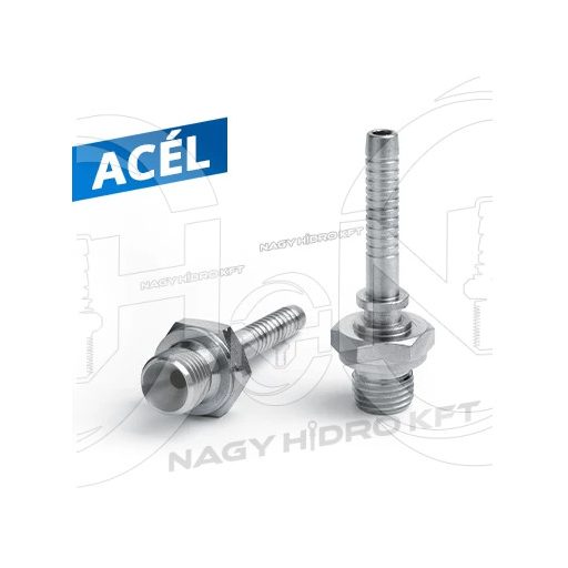 DN06 1/4" ARMATURA FILET BSP EXTERIOR (AGR) 700 BAR - AGR700-0614