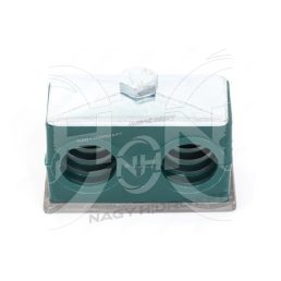 38mm BRIDA DUBLA FIXARE TEAVA, SET COMPLET - ALBD-38