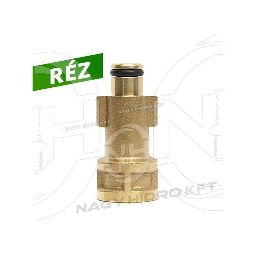1/4" BSP ADAPTOR BAIONETA PENTRU PISTOL SPALATORIE BOSCH FILET INTERIOR, CUPRU-BAY-14R-BOS
