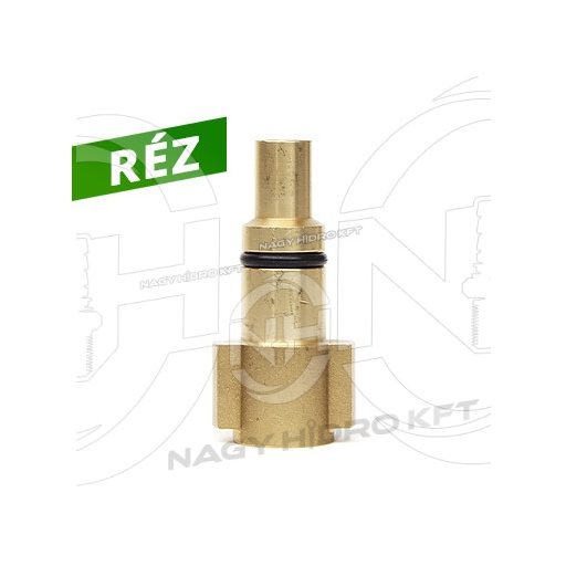 1/4" BSP ADAPTOR BAIONETA PENTRU PISTOL SPALATORIE LAVOR FILET INTERIOR, CUPRU-BAY-14R-LAVOR