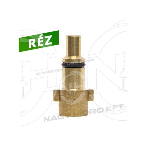 1/4" BSP ADAPTOR BAIONETA PENTRU PISTOL SPALATORIE NILFISK / STIHL FILET INTERIOR, CUPRU-BAY-14R-NIL