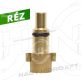   1/4" BSP BELSŐ MENET, NILFISK / STIHL MOSÓPISZTOLY ÁTALAKÍTÓ BAJONETT MAGASNYOMÁSÚ MOSÓKHOZ (RÉZ KIVITEL)