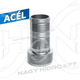 DN20 1" ARMATURA/ADAPTOR, PENTRU RACORD/CUPLA BETON, FILET EXTERIOR, OTEL - BT-CT2001