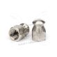   1/4" 090 BSP COLOS CSŐTISZTÍTÓ FÚVÓKA INOX KIVITEL, FURATOK ELOSZTÁSA 3+1