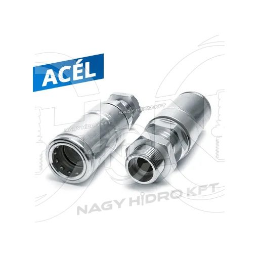 M30x2 24ˇ 20S DN20 CUPLA RAPIDA, MAMA, FILET EXTERIOR LUNG CU CONTRA PIULITA, TIP PUSH-PULL, ISO 7241 A (FASTER) - CFPV126_302_F