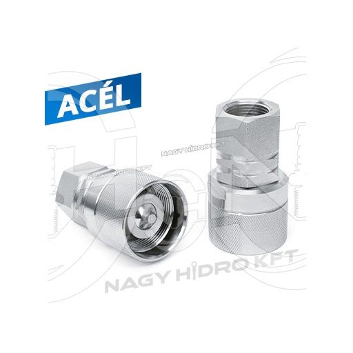 3/8" DN10 BSP COLOS BELSŐ MENETES ÖSSZETEKERŐS GYORSCSATLAKOZÓ DUGÓ, PPV3 CSAVAROS KIVITEL