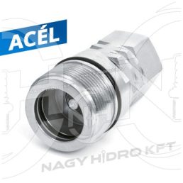   3/8" DN10 BSP COLOS BELSŐ MENETES ÖSSZETEKERŐS GYORSCSATLAKOZÓ HÜVELY, PPV3 CSAVAROS KIVITEL