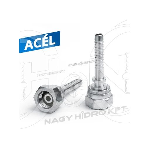 DN10 3/8" ARMATURA FILET BSP CON 60 GRADE (DKR) 700 BAR - DKR700-1038