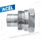   1/4" DN06 NPT COLOS BELSŐ MENETES ÖSSZETEKERŐS GYORSCSATLAKOZÓ DUGÓ, CSAVAROS KIVITEL (ENERPAC TÍPUS 700BAR)