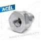   3/8" DN10 NPT COLOS BELSŐ MENETES ÖSSZETEKERŐS GYORSCSATLAKOZÓ DUGÓ, CSAVAROS KIVITEL (ENERPAC TÍPUS 700BAR)