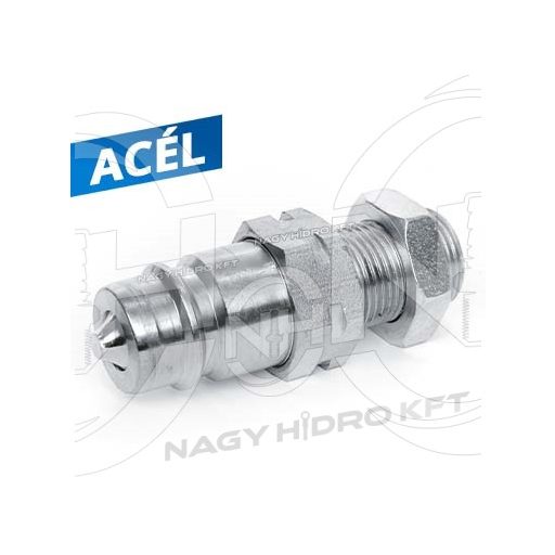 M18x1,5 24ˇ 12L DN12 CUPLA RAPIDA HIDRAULICA FILET EXTERIOR LUNG PUSH PULL ISO-A PPV3 TATA - HGDV-KM181512L-DN12