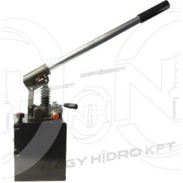   3/8" 12CM³ MAX320BAR HIDAULIKUS KÉZI SZIVATTYÚ / PUMPA + TARTÁLY 5L KPL. KÉTIRÁNYÚ KAPCSOLÁSSAL