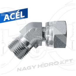 2" ADAPTOR 45 ORFS FILET EXTERIOR/INTERIOR ETANSARE PLANA - I45KBO-02