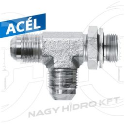 1,5/16"UNF - T1"BSP ADAPTOR T UNF/UNF/BSP FILET EXTERIOR CON 74 GRADE ETANSARE IN BLOC LATERAL - ITKKUKTB-1-516-01