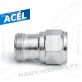   TR22-1/4" KÜLSŐ/BELSŐ FIX MENETES ÁTALAKÍTÓ ADAPTER MAGASNYOMÁSÚ MOSÓKHOZ, ACÉL KIVITEL (EASY-LOCK)