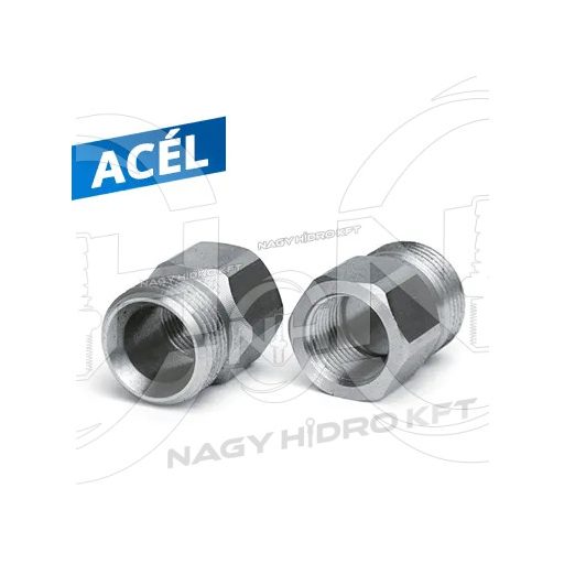 M22x1,5-3/8" ADAPTOR SPALATORIE FILET EXTERIOR/INTERIOR FIX, OTEL-KAR-KB2215-38A