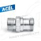   TR22-M22x1,5 KÜLSŐ/KÜLSŐ FIX MENETES ÁTALAKÍTÓ ADAPTER MAGASNYOMÁSÚ MOSÓKHOZ, ACÉL KIVITEL (EASY-LOCK)