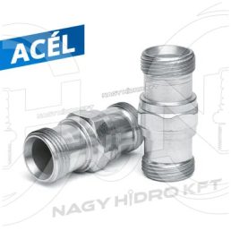   TR22-TR22 KÜLSŐ/KÜLSŐ FIX MENETES ÁTALAKÍTÓ ADAPTER MAGASNYOMÁSÚ MOSÓKHOZ, ACÉL KIVITEL (EASY-LOCK)