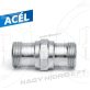   TR22-TR22 KÜLSŐ/KÜLSŐ FIX MENETES ÁTALAKÍTÓ ADAPTER MAGASNYOMÁSÚ MOSÓKHOZ, ACÉL KIVITEL (EASY-LOCK)