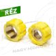   M22x1,5 RÉZ MAGASNYOMÁSÚ HOLLANDER SÁRGA SZÍNBEN, RÖVID KIVITEL L=16mm (KARCHER)