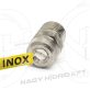   25ˇ 060 KERÁMIA BETÉTES 1/4" NPT KÜLSŐ MENETES MOSÓ FÚVÓKA, INOX KIVITELBEN (NAGYNYOMÁSÚ TISZTÍTÓHOZ)