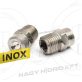   25ˇ 060 KERÁMIA BETÉTES 1/4" NPT KÜLSŐ MENETES MOSÓ FÚVÓKA, INOX KIVITELBEN (NAGYNYOMÁSÚ TISZTÍTÓHOZ)