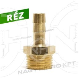 DN09 1/4" CUPLA PNEUMATICA BSP FILET EXTERIOR, CUPRU - KPTR-0914