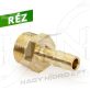 DN09 1/4" CUPLA PNEUMATICA BSP FILET EXTERIOR, CUPRU - KPTR-0914