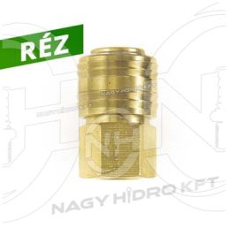 M16x1,5 CUPLA RAPIDA AER FILET INTERIOR MAMA, CUPRU - LRBH-M1615