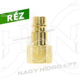 G1/4" CUPLA RAPIDA AER FILET INTERIOR TATA, CUPRU - LRBK-B14