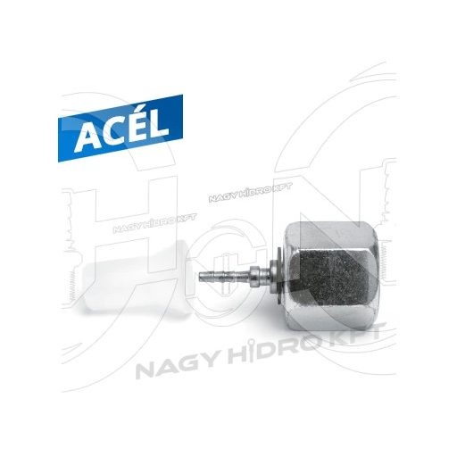 DN02 1/2" UNF HOLLANDERES MÉRŐPONT TÖMLŐ CSATLAKOZÓ
