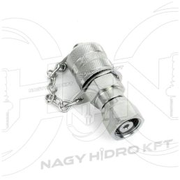 M16x2-M22x1,5 15L RACORD PUNCT DE MASURARE FILET METRIC EXTERIOR/INTERIOR OLANDEZA CAPAC PROTECTIE METAL - MPH-1602-2215L