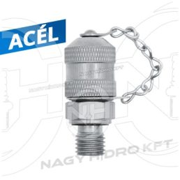 M16x2-M20x1,5 RACORD PUNCT DE MASURARE FILET EXTERIOR METRIC CAPAC PROTECTIE METAL - MPK-1602-M2015