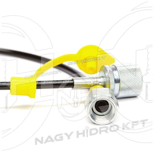 M16x2-1/4" L=400mm FURTUN PUNCT DE MASURARE CU RACORD MANOMETRU - MPTM400-M1602-14