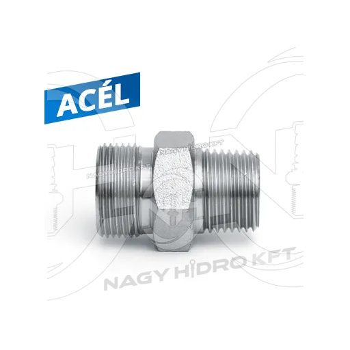 1"-M36X2 25S FITING NPT/METRIC CON 24 GRADE - NPTMKK-01-3602-25S