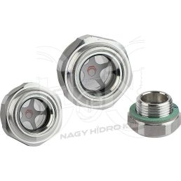   3/8" BSP ALUMINIUM OLAJKÉMLELŐ / TARTÁLY ELLENÖRZŐ ABLAK 