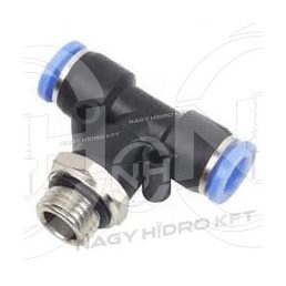 2xDN04 1/8" ADAPTOR PUSH-IN T FILET EXTERIOR BSP CU O-RING - PBG-0418