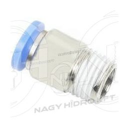DN10 1/4" ADAPTOR PUSH-IN FILET EXTERIOR CONIC BSPT - PCT-1014