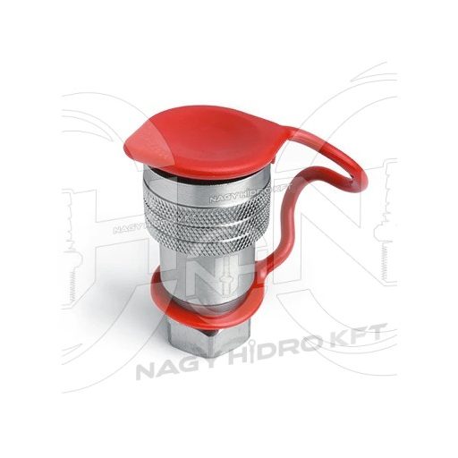 DN20 PROTECTIE ANTIPRAF CUPLA RAPIDA (PUSH PULL ISO-A PPV3) MAMA, ROSU - PGH-P20